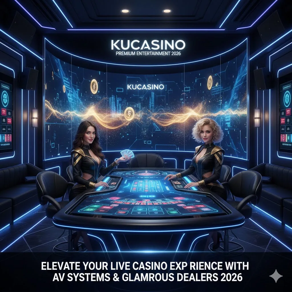 เจาะลึกความบันเทิงระดับพรีเมียม KUCASINO: ยกระดับประสบการณ์ คาสิโนสด ด้วยระบบ AV และดีลเลอร์สุดเซ็กซี่ 2026