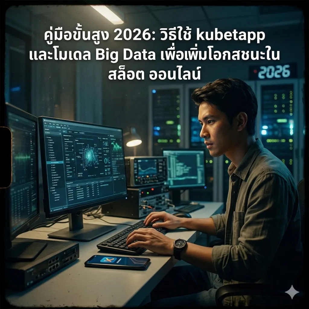 คู่มือขั้นสูง 2026: วิธีใช้ kubetapp และโมเดล Big Data เพื่อเพิ่มโอกาสชนะใน สล็อต ออนไลน์