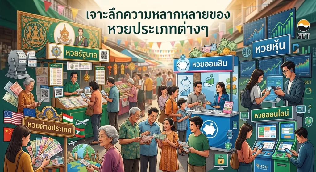 เจาะลึกความหลากหลายของ หวยประเภทต่างๆ